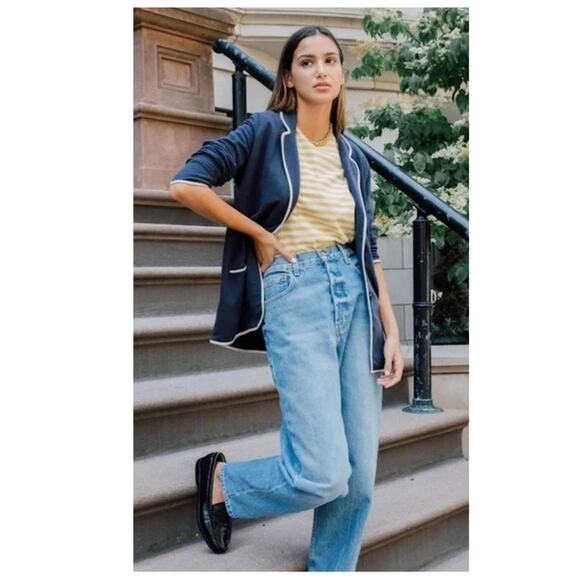 Kule The Syd Jersey Knit Blazer Size Small - Picture 4 of 12